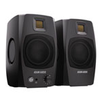 ADAM Audio D3V Desktop Monitor System - Black+ Adam Audio TS10s Sub