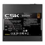 Antec CSK650DC 650W 80PLUS Bronze Fully Wired ATX 2.52 PSU / Power Supply
