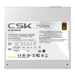 Antec CSK750DC White 750W 80PLUS Bronze Fully Wired PCIe 5.1 ATX 2.52 PSU / Power Supply