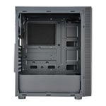 FSP CMT223S Silent ATX Mid Tower PC Gaming Case with 4x 120mm Fans Black