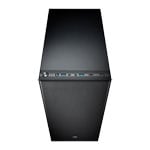 FSP CMT223S Silent ATX Mid Tower PC Gaming Case with 4x 120mm Fans Black