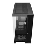 FSP M540 ARGB Dual Chamber Mid Tower Tempered Glass PC Gaming Case with 4x 120mm ARGB Fans Black