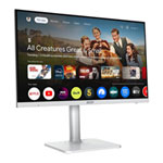 MSI Modern 27" MD272UPSW White 4K Adaptive Sync Google TV Smart Monitor