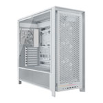 Corsair FRAME 5000D RS White Modular Mid Tower Tempered Glass PC Gaming Case
