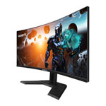 Refurbished Gigabyte 34" GS34WQC WQHD 120Hz FreeSync Premium VA Curved Gaming Monitor