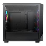 Montech X5M Black microATX Case with 4 x ARGB Fans