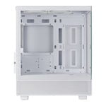 SilverStone Lucid 04 Tempered Glass White Micro-ATX Case