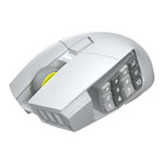 CORSAIR Scimitar Elite Wireless SE Optical MOBA/MMO RGB Gaming Mouse - White