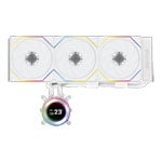 Lian Li Hydroshift II LCD-C 360TL White All-in-One CPU Cooler with LCD and UNI FAN TL