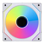 Lian Li UNI FAN SL Infinity Mirror Reverse Blade 120mm ARGB PWM Fan White 3PK With Hub