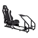 Thermaltake GR300 Racing Simulator Cockpit Black with Reclining Seat