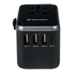 Verbatim UTA-04 USB-C / USB-A Universal Travel Adapter