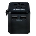 Verbatim UTA-01 USB-A Universal Travel Adapter