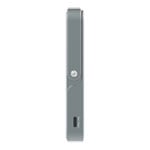 Verbatim Charge 'n' Go Wireless / USB-C 10000mAh Power Bank with Stand, Grey
