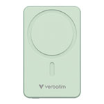 Verbatim Charge 'n' Go Wireless / USB-C 10000mAh Power Bank, Green