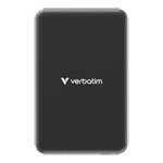 Verbatim Charge 'n' Go Wireless / USB-C 10000mAh Power Bank, Black