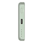 Verbatim Charge 'n' Go Wireless / USB-C 5000mAh Power Bank, Green