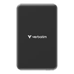 Verbatim Charge 'n' Go Wireless / USB-C MagSafe 5000mAh Power Bank, Black