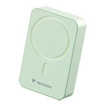 Verbatim Charge 'n' Go Wireless / USB-C 20000mAh Power Bank, Green
