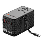 Verbatim Charge n Travel USB-C / USB-A GaN III Universal Travel Adapter