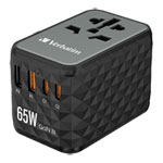 Verbatim UTA-05 USB-C / USB-A GaN III Universal Travel Adapter