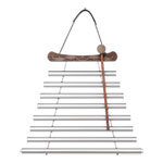 Meinl Sonic Energy Meditation Flow Chime, 24" / 60 cm, 432 Hz, 8 Notes, C# Minor, Silver