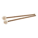 Meinl Sonic Energy Mallet Pair with Cover for Octave Steel Tongue Drums, Beige