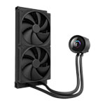 NZXT 280mm Kraken Plus Intel/AMD CPU Liquid Cooler with 1.54" LCD Black