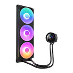 NZXT 360mm Kraken Plus Intel/AMD CPU Liquid Cooler with 1.54" LCD Black