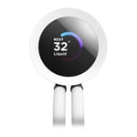 NZXT 360mm Kraken Plus Intel/AMD CPU Liquid Cooler with 1.54" LCD White