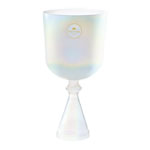 Meinl Sonic Energy Crystal Singing Chalice, 6.75" / 17 cm, Note C4, Creamy, Root Chakra