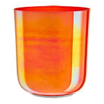 Meinl Sonic Energy 6.7" Essence Crystal Singing Bowl C4, Orange, 440 Hz, Root Chakra