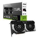 ASUS DUAL NVIDIA GeForce RTX 5070 OC 12GB Blackwell Graphics Card