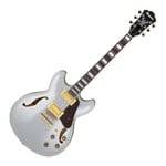 Ibanez AS73G-MSF Electric Guitar - Moonstone Silver Flat