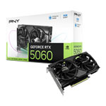 PNY NVIDIA GeForce RTX 5060 DUAL FAN 8GB Blackwell Graphics Card