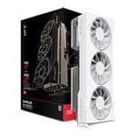 XFX Swift AMD Radeon RX 9070 Triple 90mm Fan Gaming 16GB White Graphics Card