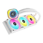 Refurbished Corsair iCUE LINK H150i LCD White 360mm Intel / AMD CPU Liquid Cooler