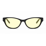 GUNNAR Optiks Jewel +1.5 Anti Blue-Light Onyx Amber Tint Women's Computer Glasses
