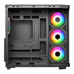 VIDA Edge Black Tempered Glass ATX PC Gaming Case