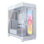 CORSAIR Frame 4500X RS-R (2025) ARGB White Tempered Glass Modular Mid Tower PC Case
