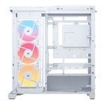 CORSAIR Frame 4500X RS-R (2025) ARGB White Tempered Glass Modular Mid Tower PC Case