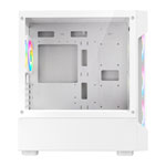 CiT Bolt Tempered Glass White MicroATX Gaming Case