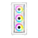 CiT Bolt Tempered Glass White MicroATX Gaming Case