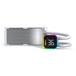 Montech HyperFlow Digital 240 All In One 240mm White Intel / AMD CPU Water Cooler