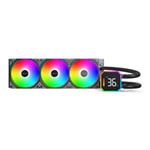 Montech HyperFlow Digital 360 All In One 360mm Black Intel / AMD CPU Water Cooler