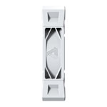 Montech E28 ARGB 120mm White PWM Fans - 3 Pack w/ Fan Hub