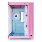 Thermaltake View 380 TG ARGB Mid Tower Tempered Glass PC Gaming Case Bubble Pink