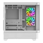 Thermaltake View 290 TG ARGB Snow Mid Tower Tempered Glass Gaming Case