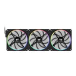 Thermaltake TS 140 EX RGB Airflow / Static Pressure 140mm PWM Black Triple Fan Pack