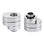 Thermaltake Pacific F-Pro CL-W437-CU00SL-A G1/4" Chrome Rotary Offset